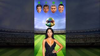 Ronaldo vs Mbappé vs Lamine Yamal vs Suarez  Georgina Asks 🤩⚽ [upl. by Nospmoht]