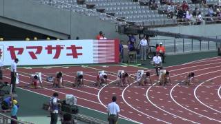 97th日本陸上 男子100m決勝 山縣亮太 Ryota Yamagata 101107 201368 味スタ [upl. by Sorkin329]