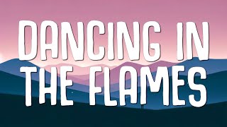 The Weeknd  Dancing In The Flames Lyrics [upl. by Ayidah89]