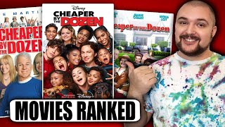 All 5 Cheaper by the Dozen Movies Ranked [upl. by Ardnoik]