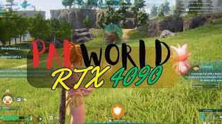 PALWORLD  4K NATIVE  ⬇️ EPIC SETTINGS TEST ⬇️  RTX4090  I9 13900KS [upl. by Ailicec951]