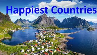 The 10 Happiest Countries To Live In The World  Seen as the World’s Safest Countries [upl. by Dorrie]