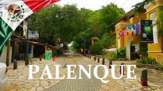 DRIVING in PALENQUE State of Chiapas MEXICO I 4K 60fps [upl. by Oni]