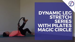 Dynamic Leg Stretch series with Pilates Magic Circle by ProBalance [upl. by Bourne59]