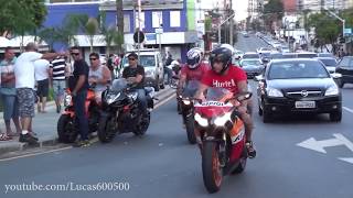 Motos esportivas acelerando em Curitiba  Parte 33 [upl. by Sim]