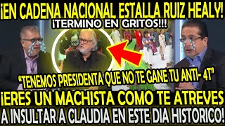 ESTALL4 RUIZ HEALY TERMINA EN GRITOS quotERES UN MACHISTA COMO INSULTAS A CLAUDIA ESTE DIA HISTORICOquot [upl. by Sigfrid]