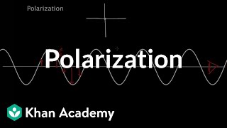 Polarization of light linear and circular  Light waves  Physics  Khan Academy [upl. by Ecidna]