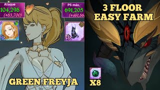 GUÍA NIDHOGGR 3 FLOOR FREYJA GREEN🐍EASY FARM [upl. by Annavoj]