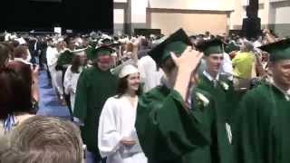 2014 Wachusett Regional High School Graduation  exit [upl. by Murvyn]