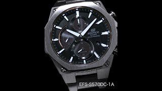 CASIO EDIFICE Solar Power EFSS570DC1A [upl. by Zerimar926]