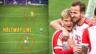 Harry Goal Crazy Halfway Line Goal vs Darmstadt  Kane Hattrick  Bayern 80 Darmstadt  Reactions [upl. by Tray585]