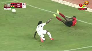 AFCON QUALIFIER  ANGOLA 1 VS GHANA 1 [upl. by Melentha]