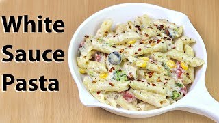 White Sauce Pasta  आसान वाइट सॉस पास्ता  Pasta Recipe  KabitasKitchen QR28 [upl. by Marguerite]