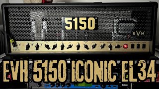 EVH 5150 ICONIC EL34  80 WATTS OF POWER with Affordable Price [upl. by Auhs]