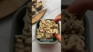 Healthy muesli bars recipe healthyfood food vegan shorts food healthy [upl. by Eriha750]