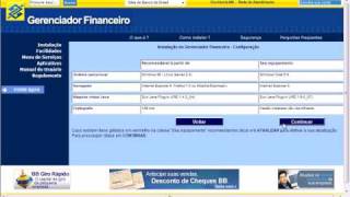 Instalando Gerenciador Financeiro BB [upl. by Rosario]