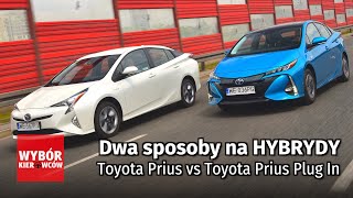 Toyota Prius Plugin Hybrid vs Toyota Prius Hybrid  TEST PL [upl. by Aitnis]