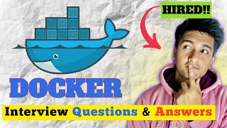 TOP Docker Interview Questions and Answers  DevOps Interview 2024 [upl. by Nalyak]