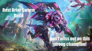 BRIAR is STier in SWARM  League of Legends PVE New Gamemode Outskirts Full Gameplay No Commentary [upl. by Leidgam487]