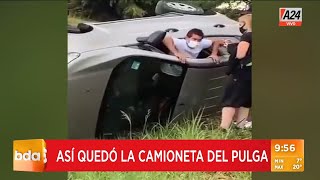 🔴 Así quedó la camioneta del Pulga Rodríguez [upl. by Hermosa]