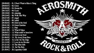 Aerosmith Greatest Hits Playlist 2018 Best Classic Rock Songs Of Aerosmith [upl. by Aerdna]