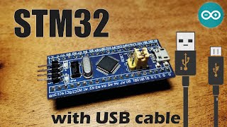 Programming STM32 with a USB cable in the Arduino IDE [upl. by Aciretehs]