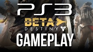 Destiny PS3 Gameplay Last Gen Gameplay PS3 Xbox 360 Beta [upl. by Arlyne476]