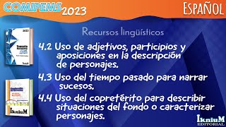 Adjetivos participios y aposiciones en la descripción de personajes tiempo pasado y copretérito [upl. by Cammi449]