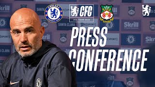 MARESCA amp JAMES Press Conference  Chelsea vs Wrexham  Prematch  230724  Chelsea FC [upl. by Oidiple617]