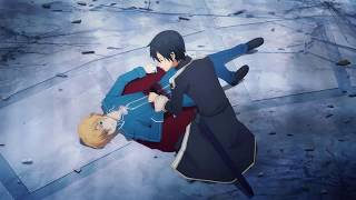 Sword Art Online Alicization Eugeos Death HD [upl. by Sisxela]