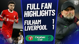 Liverpool REACH THE FINAL Chelsea Next Fulham 11 Liverpool Highlights [upl. by Natek]