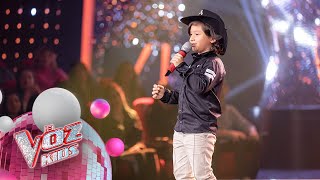 Kaleth Echeverry canta Hermoso cariño Audiciones a ciegas  La Voz Kids Colombia 2024 [upl. by Dania134]