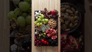 Healthy holiday appetizer  thanksgiving charcuterie mediterraneandiet mediterraneandietrecipes [upl. by Cichocki]