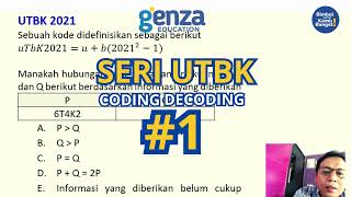 Seri UTBK Coding Decoding 1 [upl. by Stuckey50]