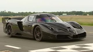 Ferrari FXX  The Stigs Power Lap  Top Gear [upl. by Rapp]