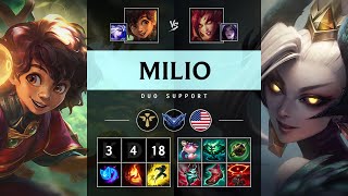 Milio Support vs Zyra Vision Controller  NA Diamond Patch 1423 [upl. by Shaddock]