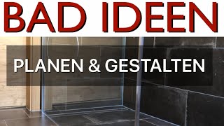 BAD IDEEN Badezimmer planen und gestalten [upl. by Yatnoed612]