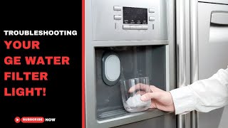 Troubleshooting Your GE Water Filter Light [upl. by Sydalg1]