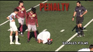 Serious Head Injury  Monte Vista vs Central High School Boys Soccer [upl. by Sykleb]