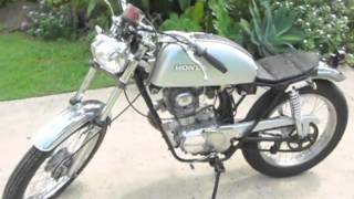 Honda SL 100 restoration  back from the scrap heap [upl. by Leoline]