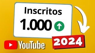 O Método PERFEITO de Ganhar Inscritos no YouTube 2024 [upl. by Hofmann]