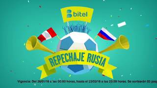 Bitel te lleva a Rusia quotEl Repechajequot [upl. by Fanya]