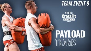 Team Event 9 Payload—2022 NOBULL CrossFit Games [upl. by Valonia]