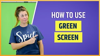 How To Use Green Screen In 4 Easy Steps [upl. by Ainotna]