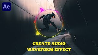 How To Create Audio Waveform Effect in After Effects [upl. by Anuhsal]