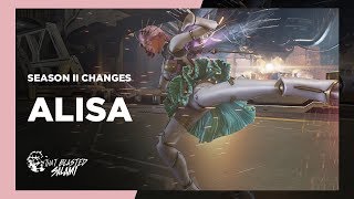 Tekken 7  Alisa Season 2 Changes [upl. by Aneerhs]