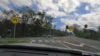 Driving around Mudgeeraba up and down Tallai RoadGold CoastQueensland Australia [upl. by Home70]