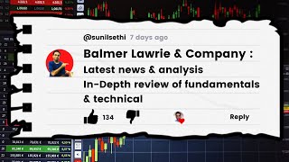 Deep Dive into Balmer Lawrie and Company Ltd  Fundamentals amp Technicals Explained  Latest News [upl. by Francisco]