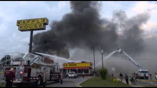 Fire destroys Tisas restaurant in Niceville [upl. by Elacsap]