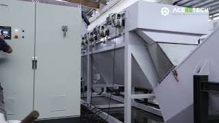 AWSHDPE Plastic Recycling Washing Line Machine [upl. by Auhel]